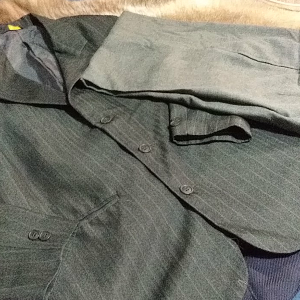 Young man's suit